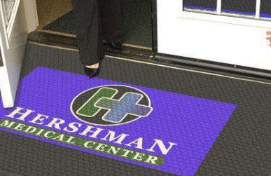 Digi scraper entrance mat for busy retail stores