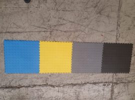 Interlocking mats-welcome mats