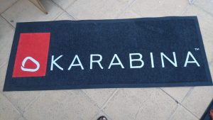 Karabina welcome mats